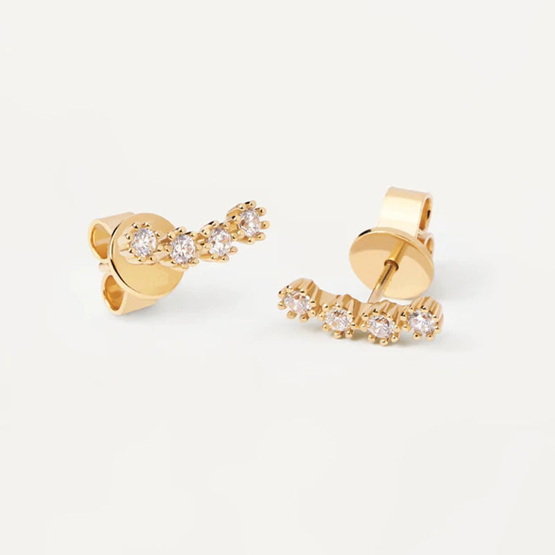 Noelle Vermeil Studs