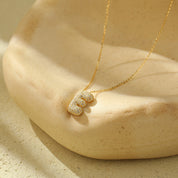 Bella Vermeil Letter Necklace