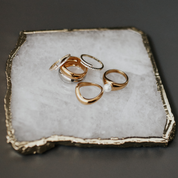 Sage Vermeil Adjustable Ring