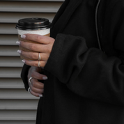 Erika Adjustable Vermeil Ring