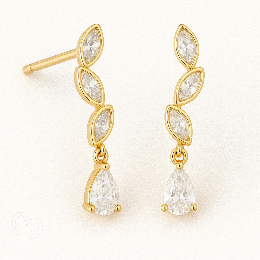 Tessa Vermeil Earrings