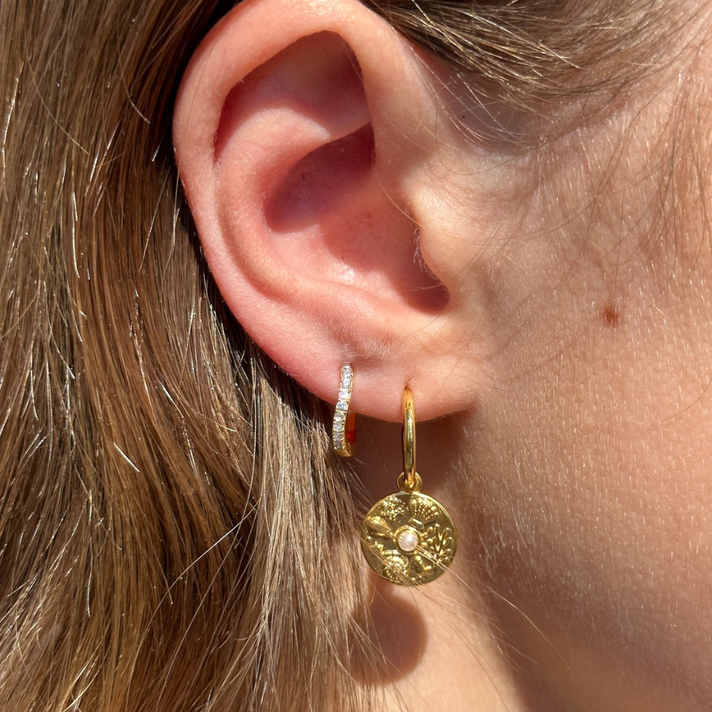 Melanie Vermeil Earrings