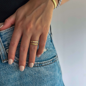 Emi Vermeil Ring
