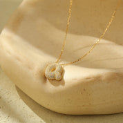 Bella Vermeil Letter Necklace