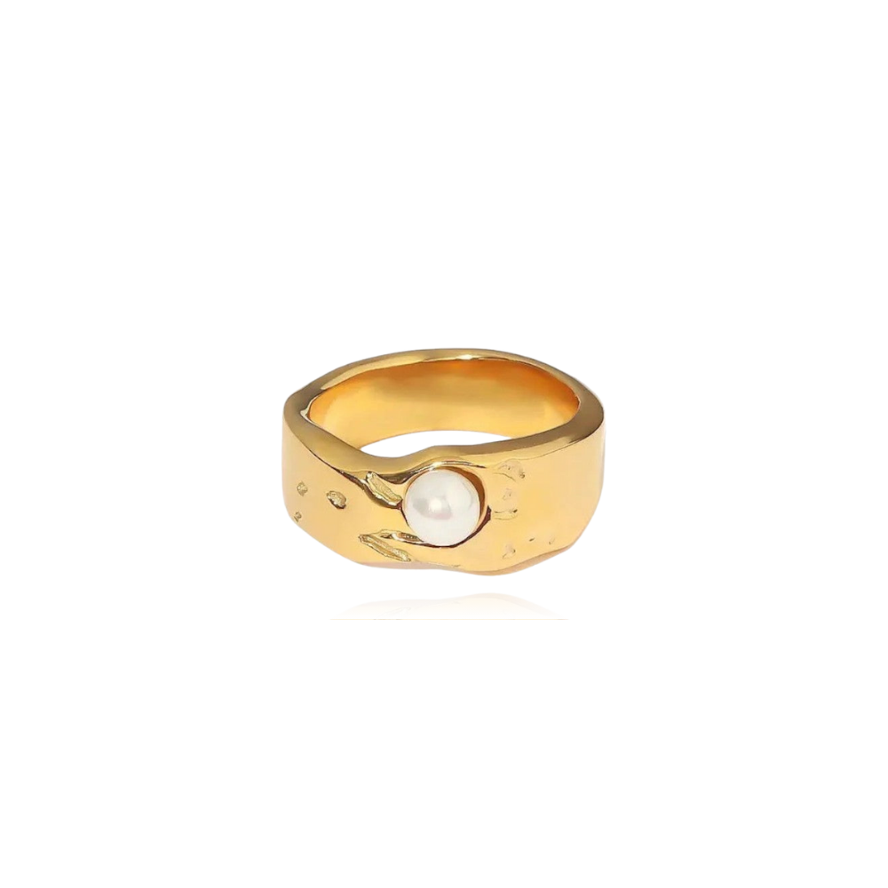 Gloria 18K Gold-Plated Ring