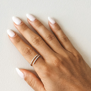 Sage Vermeil Adjustable Ring