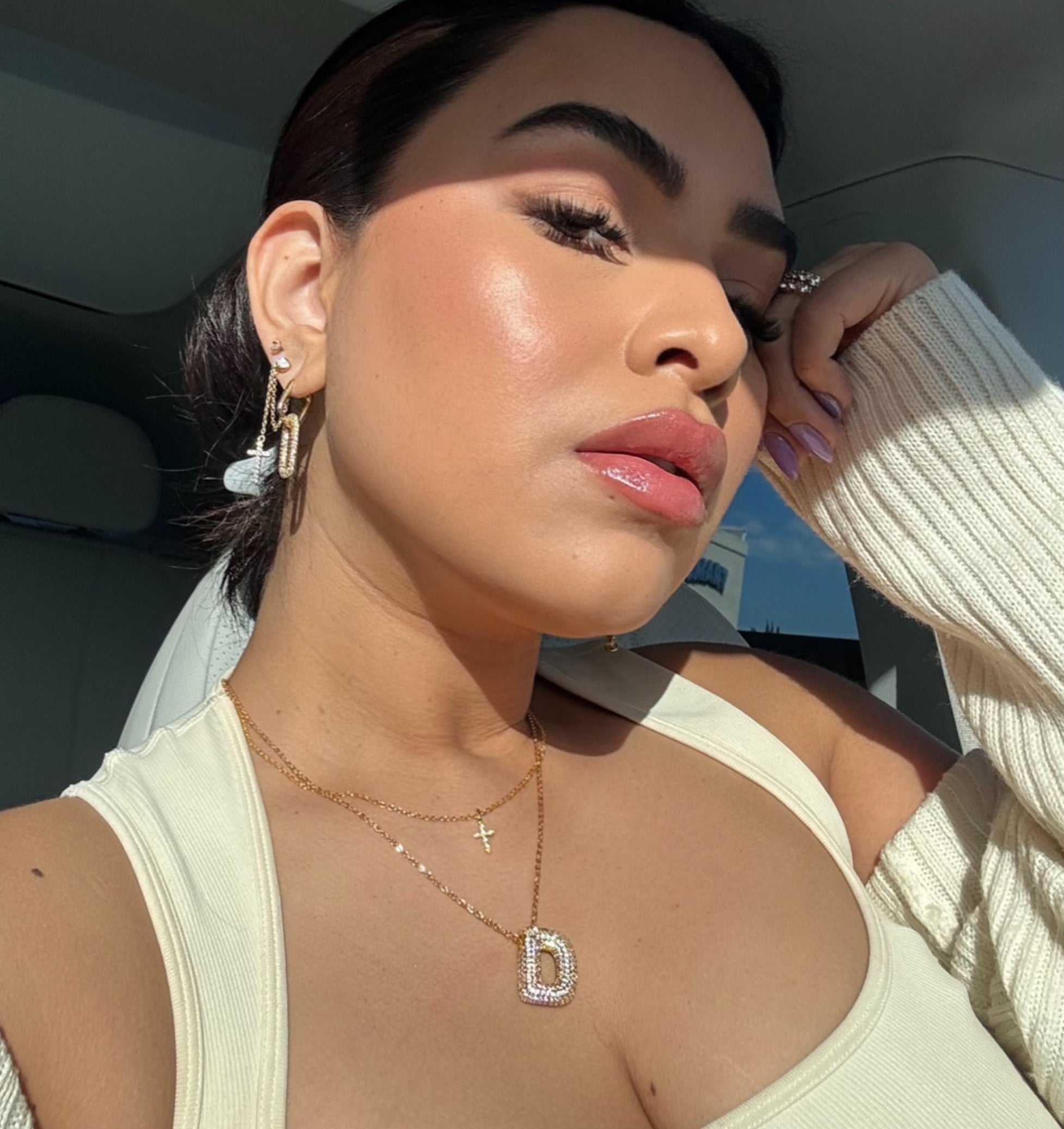 Bubble Letter Necklace