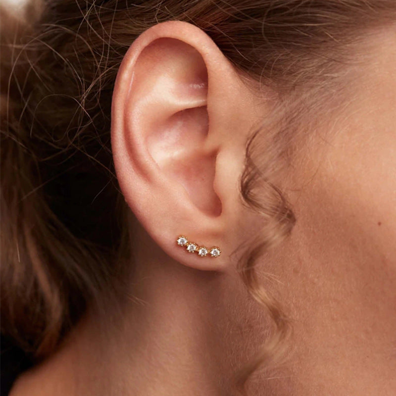 Noelle Vermeil Studs