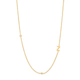 Solei Vermeil Initial Necklace