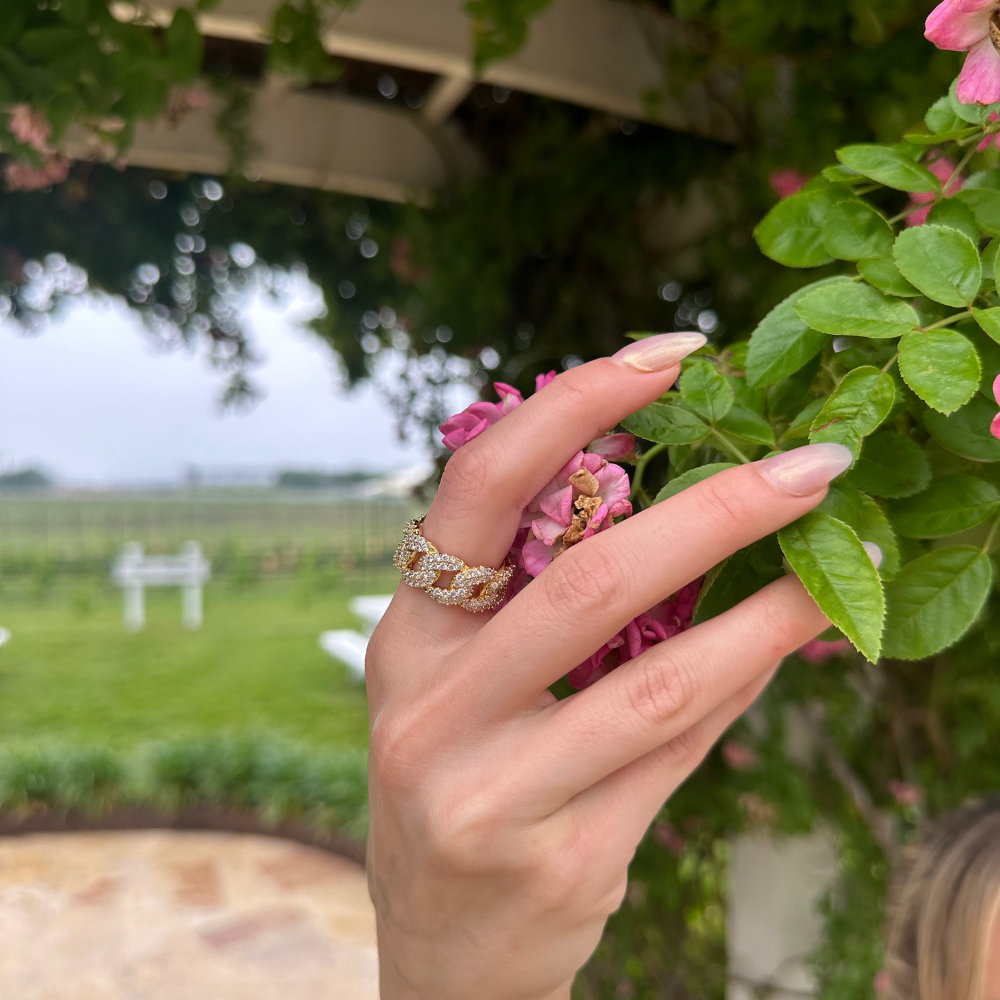 Stephanie 18K Gold Ring