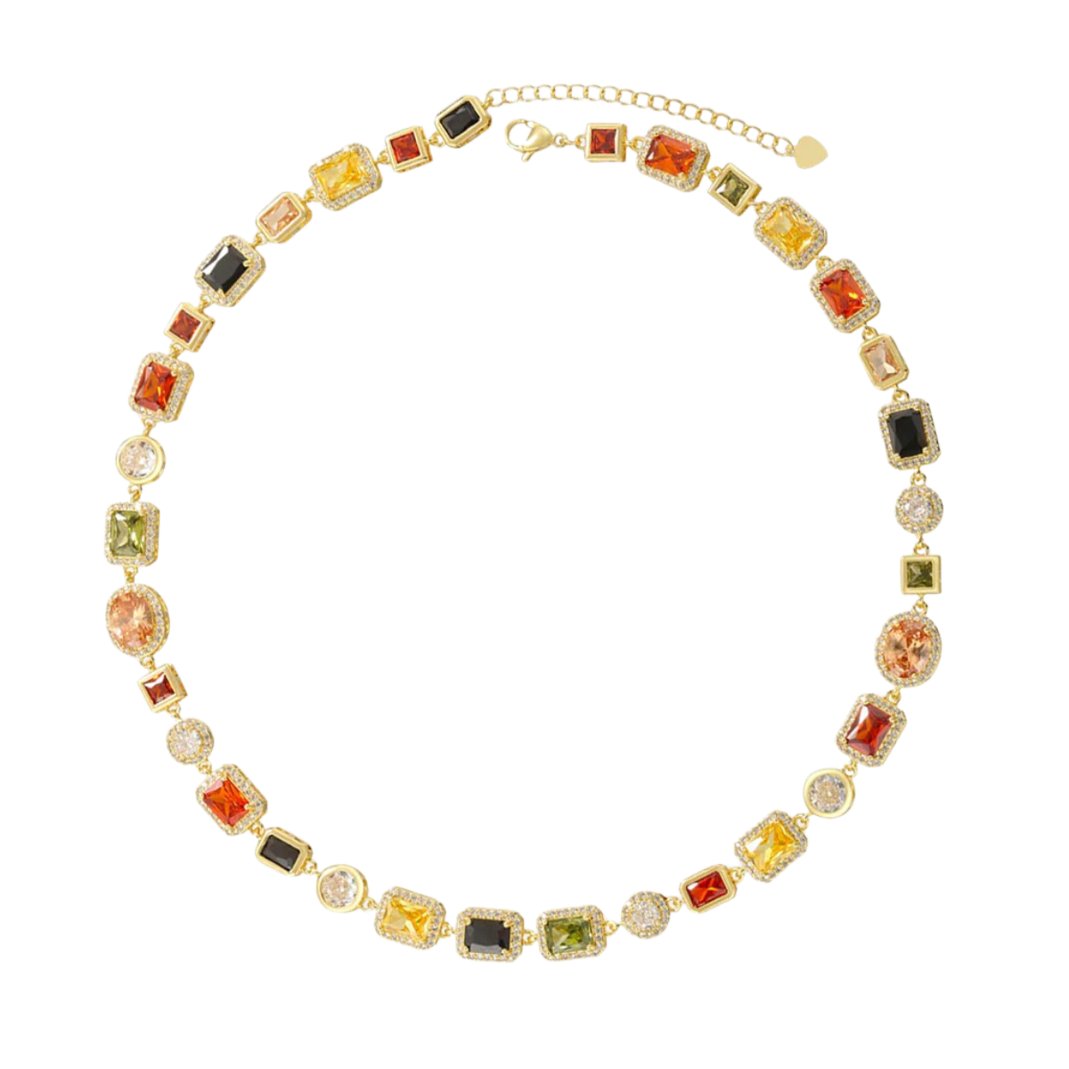 Raven Gemstone Necklace