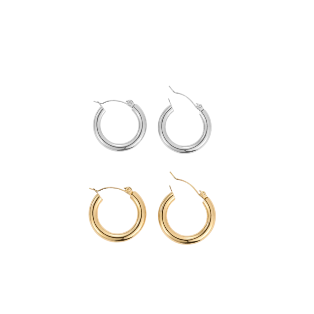 Cameron 18K Gold-Plated Earrings