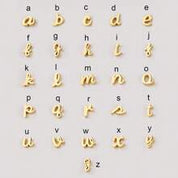 Milly 18K Gold-Plated Letter Necklace