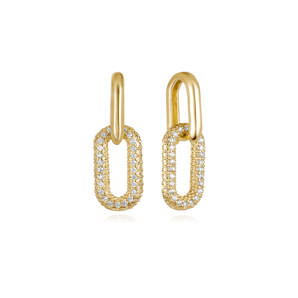 Vanessa 18K Gold Earrings