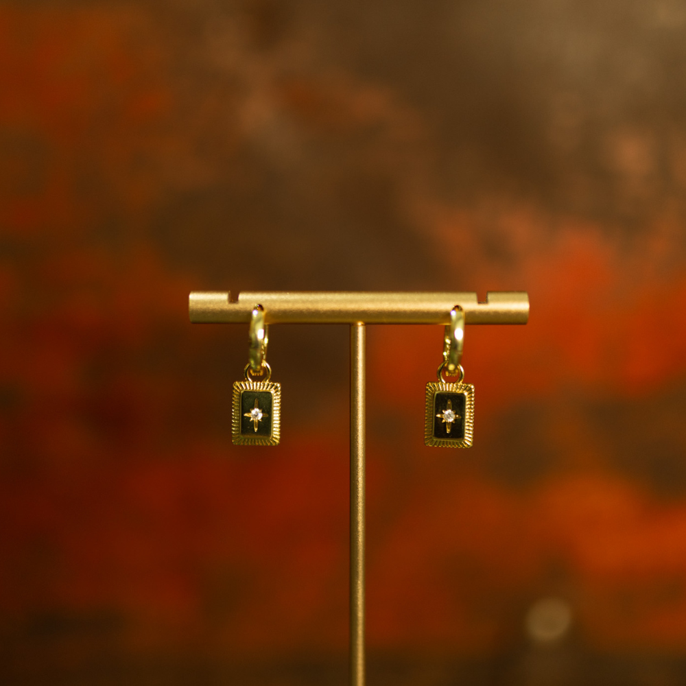 Helena 18K Gold-Plated Earrings