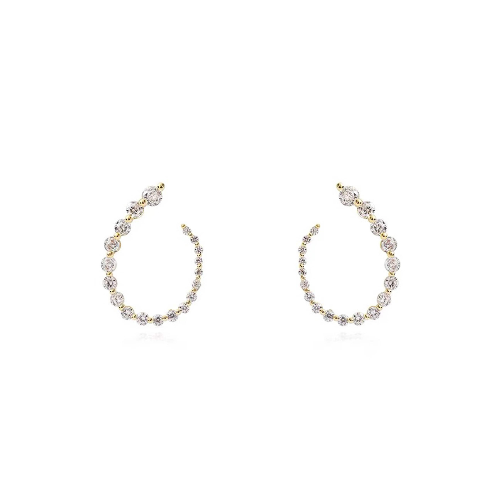 Alana 18K Gold-Plated Earrings