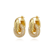 Brooklyn 18K Gold-Plated Earrings