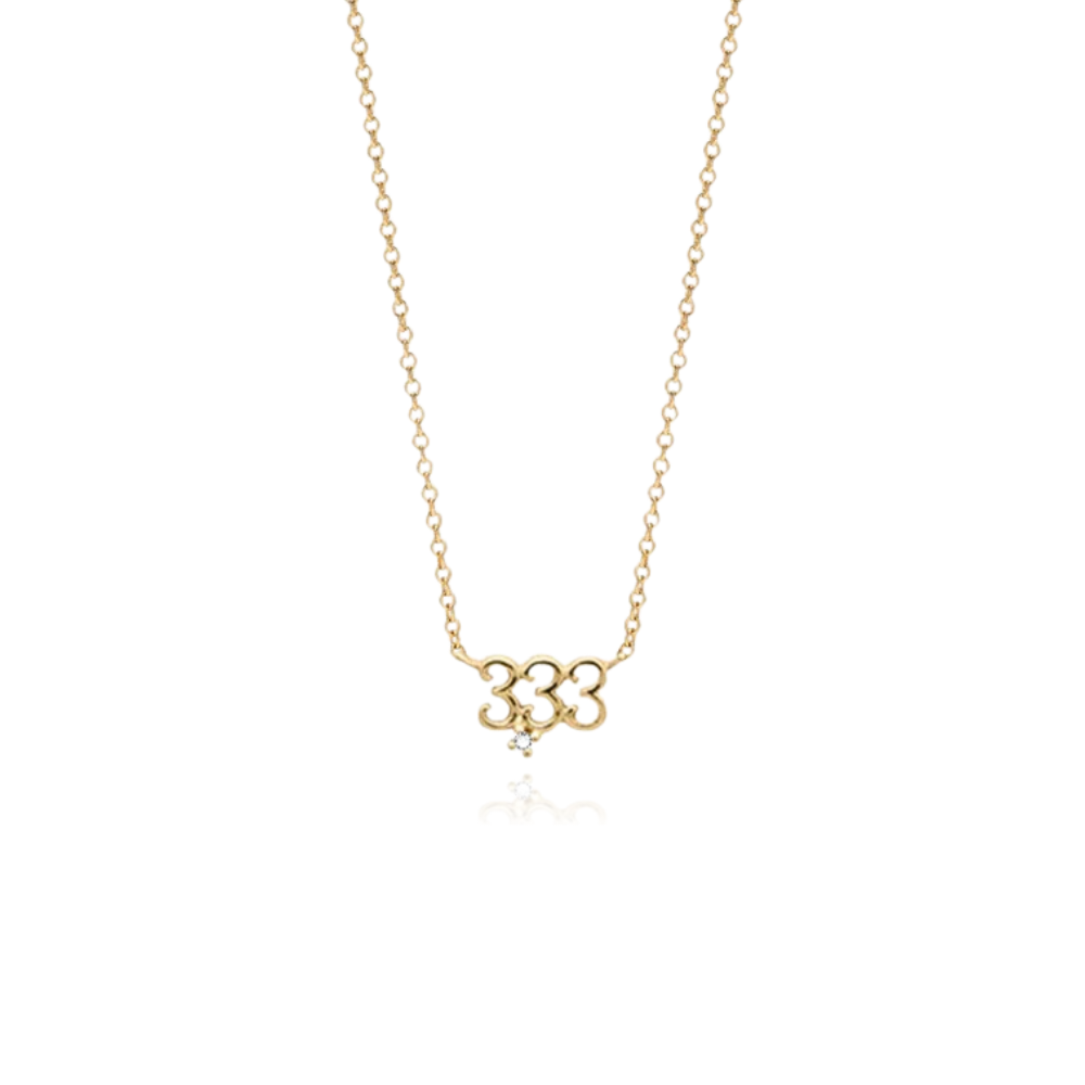 Katia Sterling Silver Lucky Number Necklace