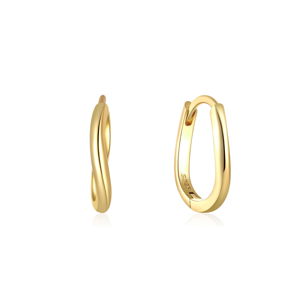 Melanie 18K Gold-Plated Earrings