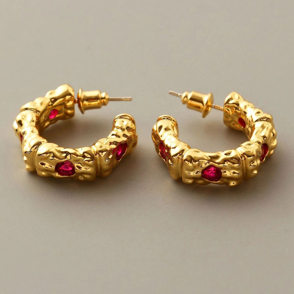 Giovanna 18K Gold-Plated Earrings