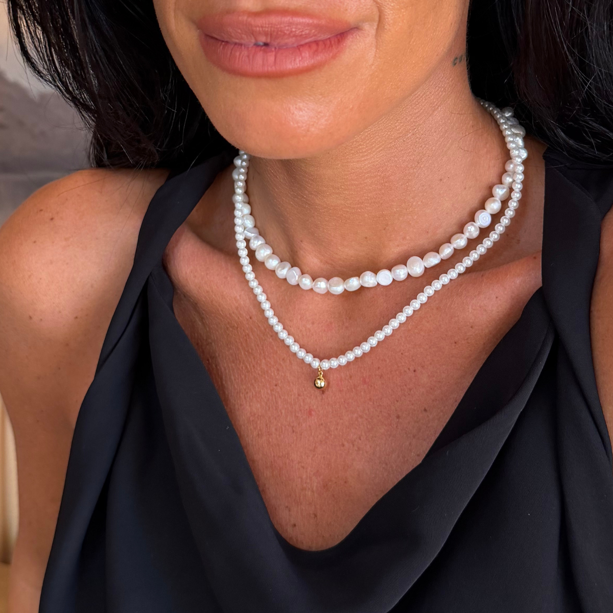 Lisa Pearl Necklace
