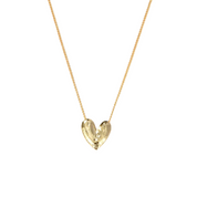 Meghan 18K Gold-Plated Heart Necklace