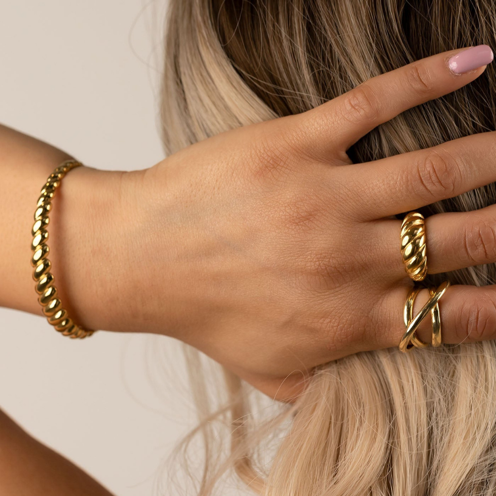 Taylor 18K Gold-Plated Bracelet