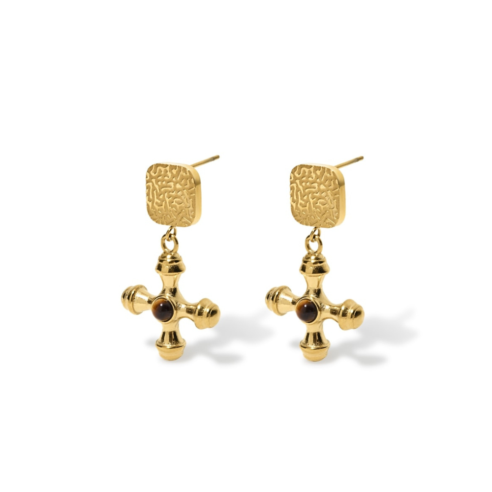 Inara 18K Gold-Plated Earrings