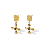 Inara 18K Gold-Plated Earrings