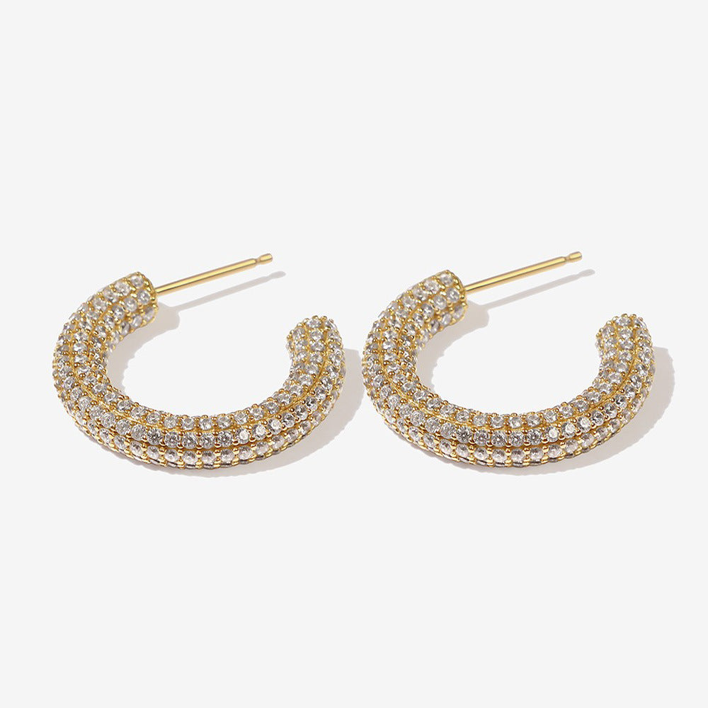 Julia 18K Gold Earrings