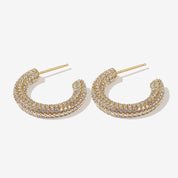 Julia 18K Gold-Plated Earrings