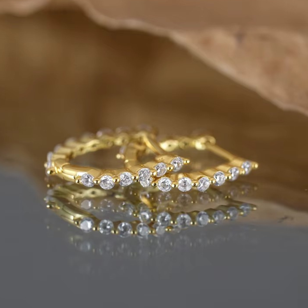 Vanna 18K Gold-Plated Earrings