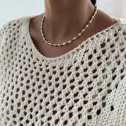 Rachel 18K Gold-Plated Pearl Necklace