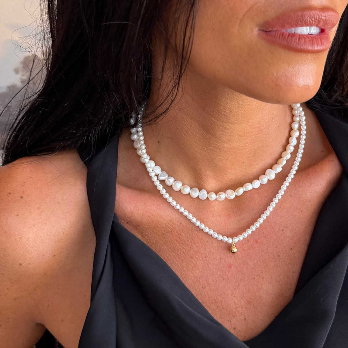 Lisa Pearl Necklace