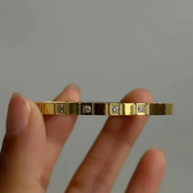 Marissa 18K Gold-Plated Bangle Bracelet