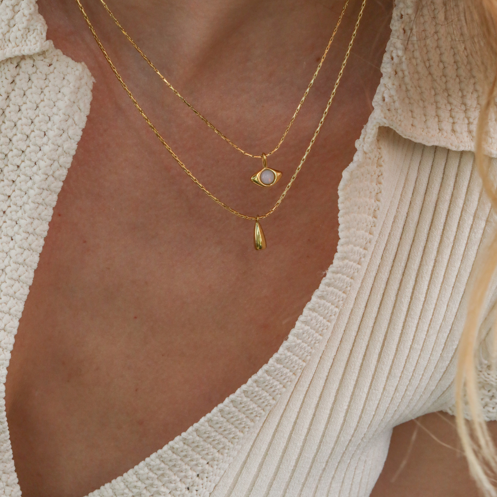 Hazel 18K Gold-Plated Necklace