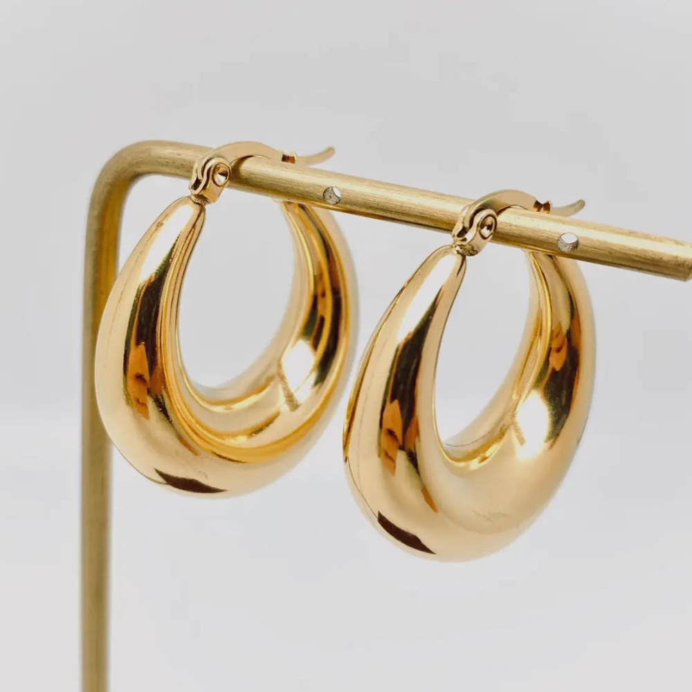 Eliza 18K Gold-Plated Earrings