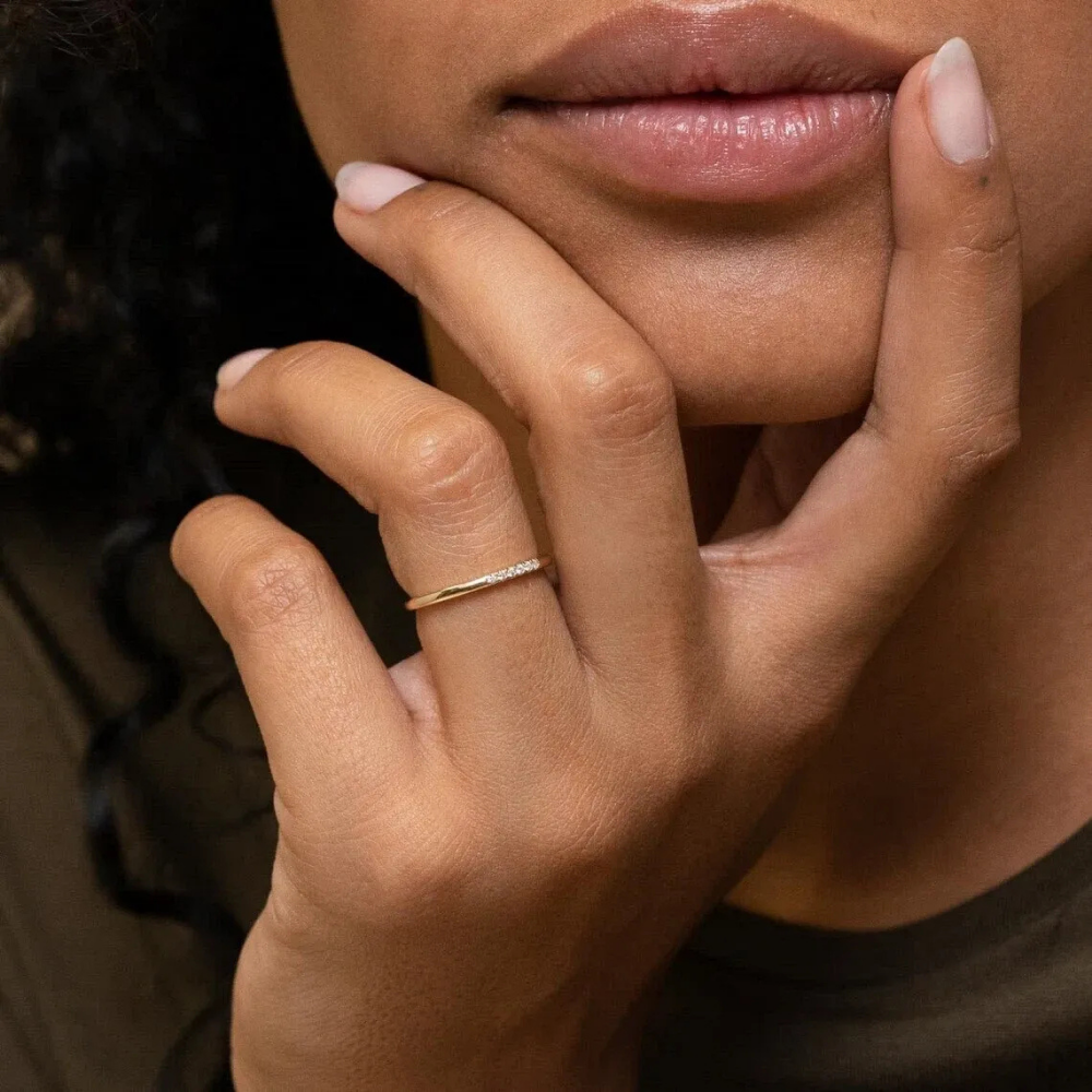Billie 18K Gold-Plated Ring