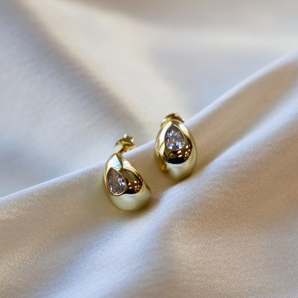 Blaire 18K Gold-Plated Earrings