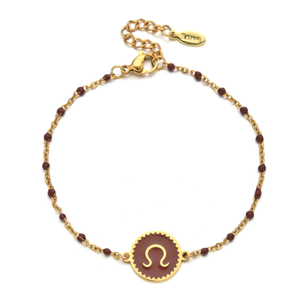 Lucia 14K Gold Zodiac Bracelet