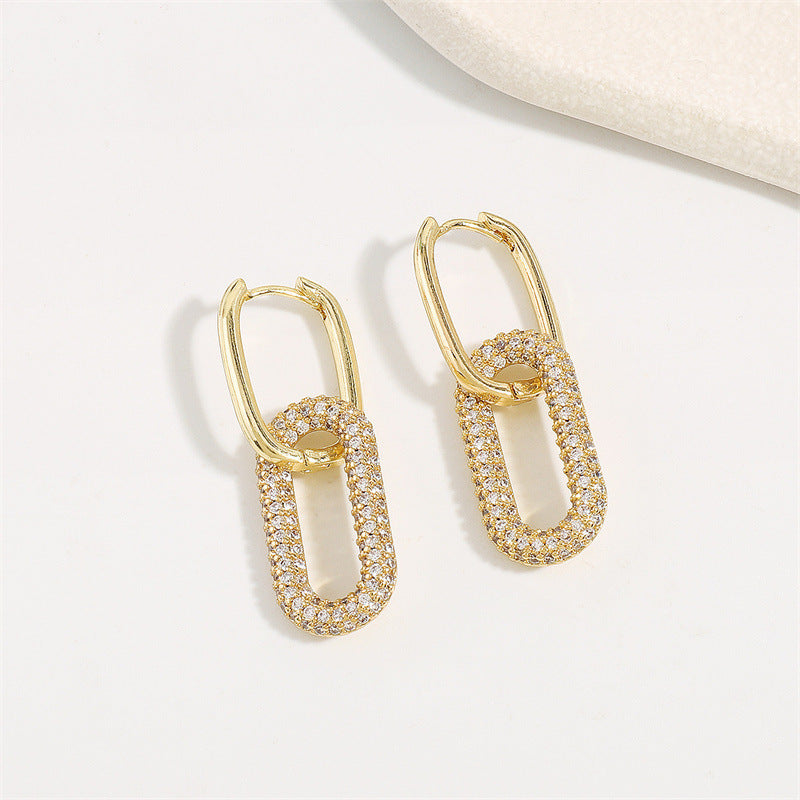 Vanessa 18K Gold Earrings