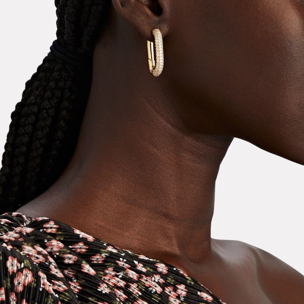 Talia 18K Gold-Plated Earrings