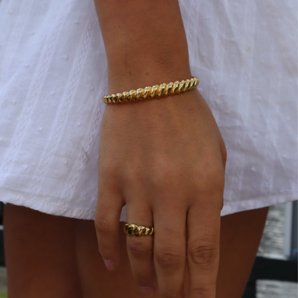 Taylor 18K Gold-Plated Bracelet