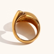 Makayla 18K Gold-Plated Ring