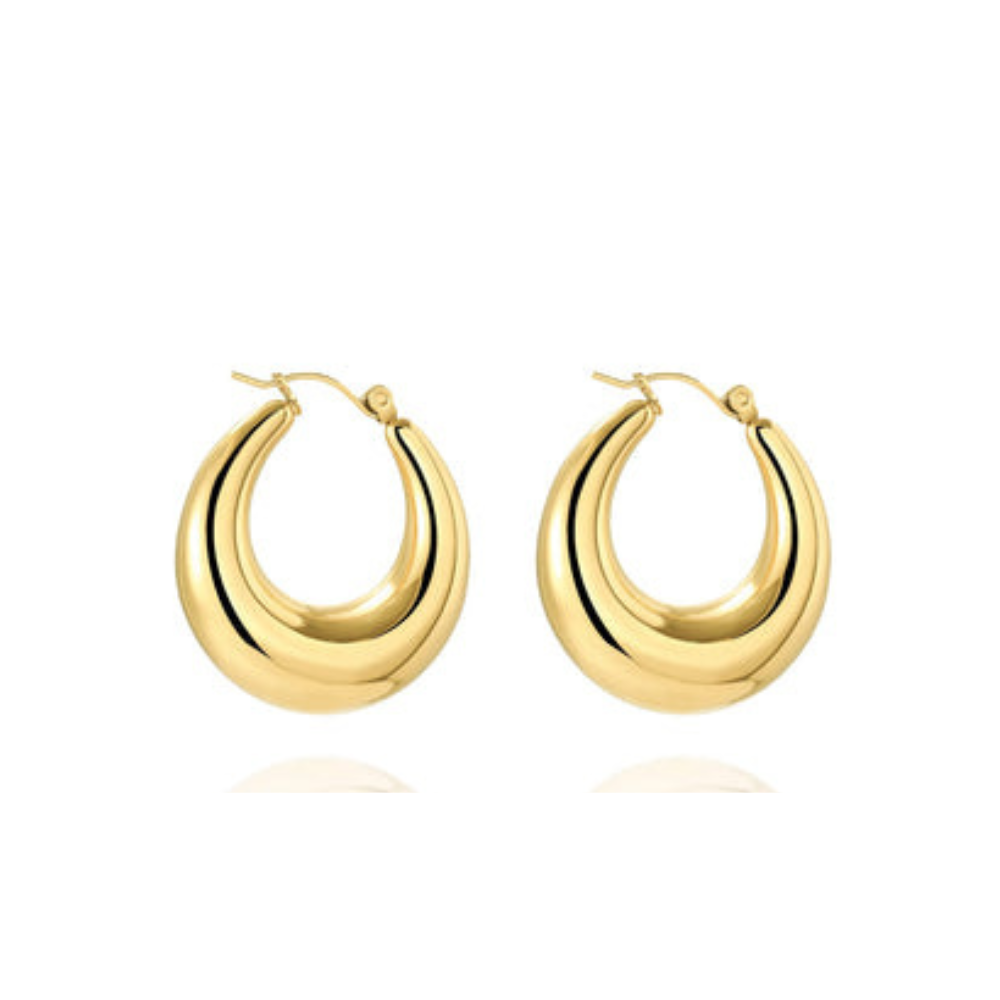 Eliza 18K Gold-Plated Earrings