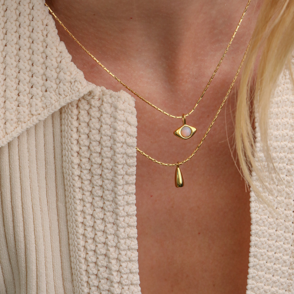 Hazel 18K Gold Necklace