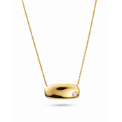 Claudia Vermeil Pearl Necklace