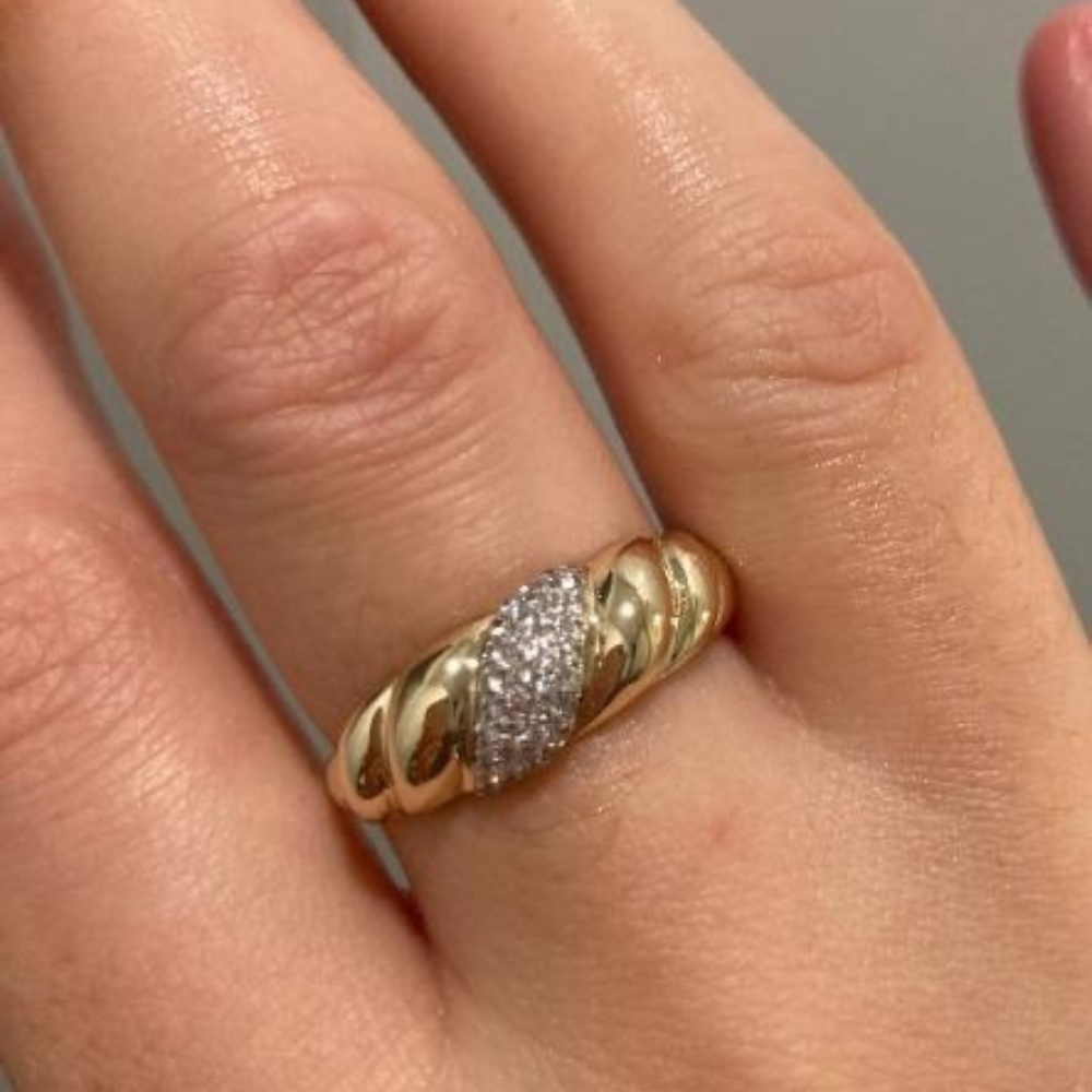 Mallory 18K Gold-Plated Ring