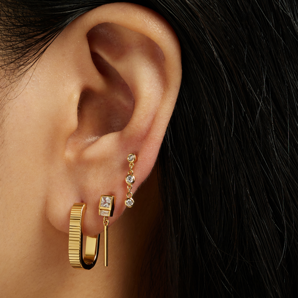 Ivy Vermeil Earrings