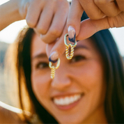Romi 18K Gold-Plated Earrings